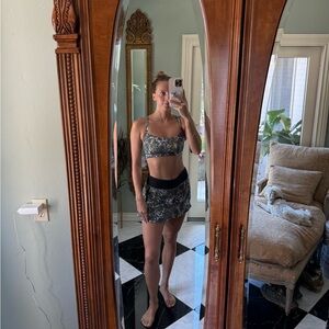 Lululemon Sports Bra and Skirt Set